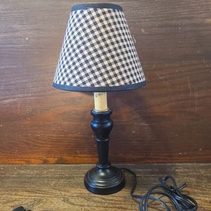 Black small lamp